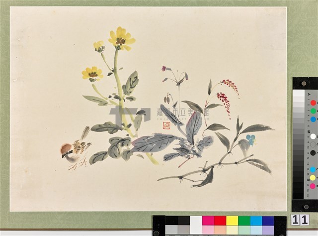 麻雀野蔬藏品圖，第1張