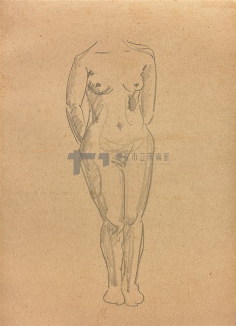 女體速寫（6）藏品圖，第1張