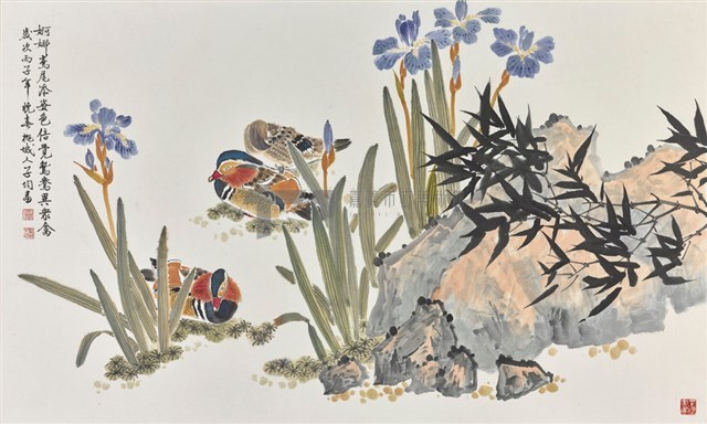鴛鴦異眾禽藏品圖，第1張