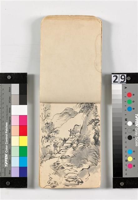 阿里山線附近風景寫生册藏品圖，第7張