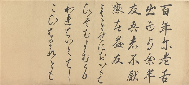 大伴家持‧萬葉集卷4-764   （2）藏品圖，第1張