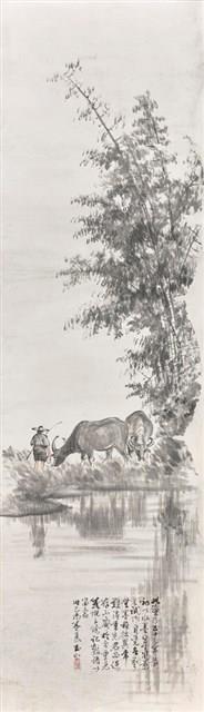 竹林與水牛藏品圖，第1張