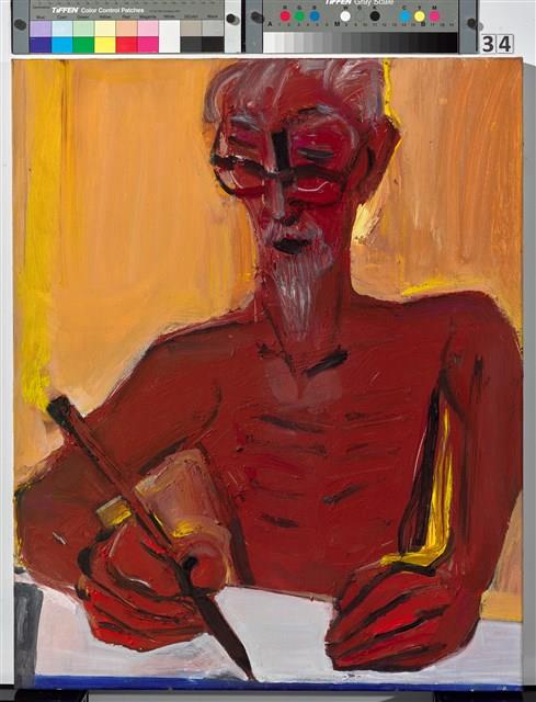 丁老師畫像 (一)藏品圖，第1張