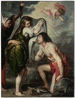 希洛與蕾安德爾的相會的圖片