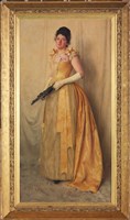 The Lady in Gold - A Portrait of Mrs. John Crooke Collection Image, Figure 1, Total 2 Figures