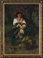 採收葡萄的農婦藏品圖，第2張