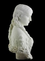 女子半身像，推測為瑪格麗特藏品圖，第9張