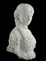 女子半身像，推測為瑪格麗特藏品圖，第10張