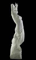 一對寧芙女神雕像藏品圖，第11張