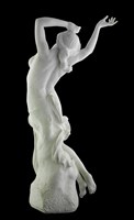 一對寧芙女神雕像藏品圖，第18張