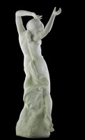 一對寧芙女神雕像藏品圖，第19張