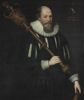 持權杖侍衛官的肖像藏品圖，第1張