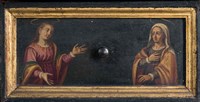 義大利法蘭德斯學派鍍金彩繪胡桃木珠寶櫃藏品圖，第14張