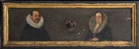 義大利法蘭德斯學派鍍金彩繪胡桃木珠寶櫃藏品圖，第25張