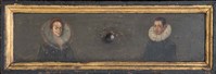 義大利法蘭德斯學派鍍金彩繪胡桃木珠寶櫃藏品圖，第27張