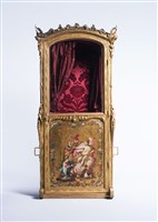 An Italian Neapolitan Ormolu-mounted,Vernis Martin and Gilded Wood Sedan Chair Collection Image, Figure 8, Total 26 Figures