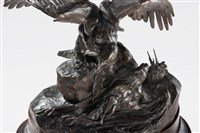 老鷹捉著鷺藏品圖，第8張