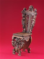 義大利文藝復興風格座椅藏品圖，第1張