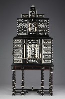 A Northern Italian Ormolu-mounted, Ivory-inlaid,Ebony and Rosewood Cabinet on Stand Collection Image, Figure 5, Total 8 Figures