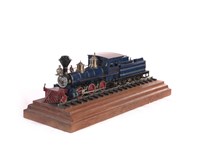 A Model of the Mid-19th Century American Locomotive Collection Image, Figure 2, Total 3 Figures
