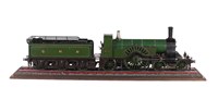 蒸汽火車頭與煤水車模型藏品圖，第2張