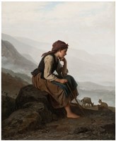 年輕的小牧羊女藏品圖，第1張