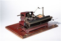 AEG米尼翁2號打字機藏品圖，第4張