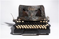 哥倫比亞鎖臂式4號打字機藏品圖，第2張