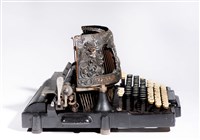 哥倫比亞鎖臂式4號打字機藏品圖，第9張