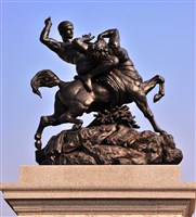 Theseus Fighting the Centaur Bianor Collection Image, Figure 3, Total 34 Figures