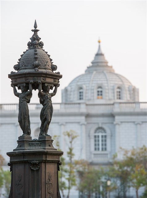 A Bronze Figural Fountain