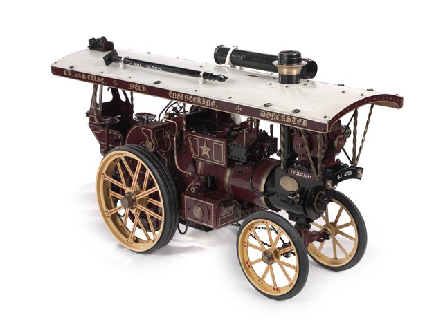 A Model of Steam Traction Engine