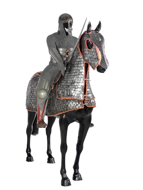 戰士與戰馬盔甲藏品圖，第1張