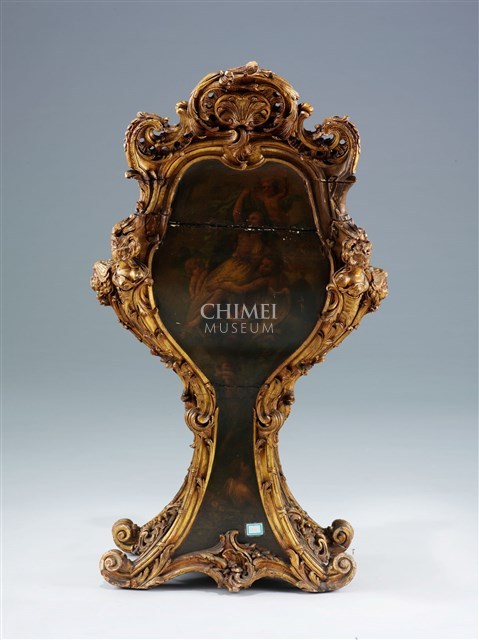An Italian Rococo Style Gilded Wood and Painted Child's Throne Chair Collection Image, Figure 4, Total 9 Figures