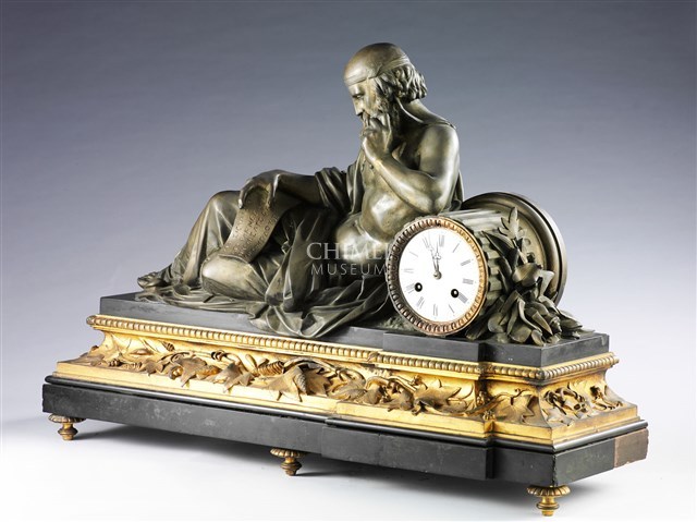 A French Bronze Mantel Clock Collection Image, Figure 3, Total 5 Figures