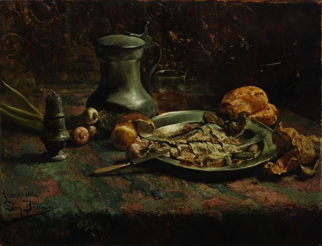 靜物-鯡魚與錫罐藏品圖，第1張