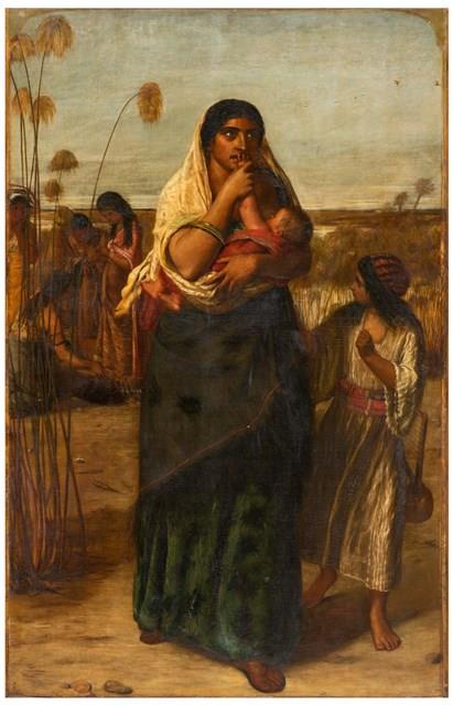 The Gratitude of the Mother of Moses  for the Safe Collection Image, Figure 2, Total 2 Figures