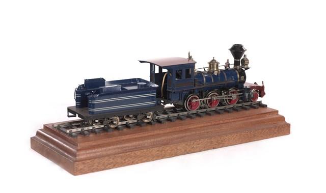 A Model of the Mid-19th Century American Locomotive Collection Image, Figure 3, Total 3 Figures