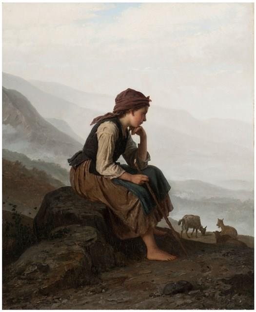 年輕的小牧羊女藏品圖，第1張