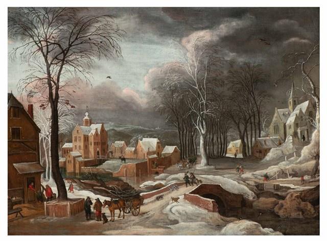 冬日的風景藏品圖，第1張