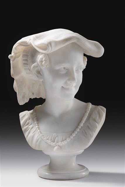 微笑的那不勒斯女郎藏品圖，第1張