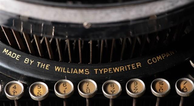 威廉斯6號打字機藏品圖，第13張