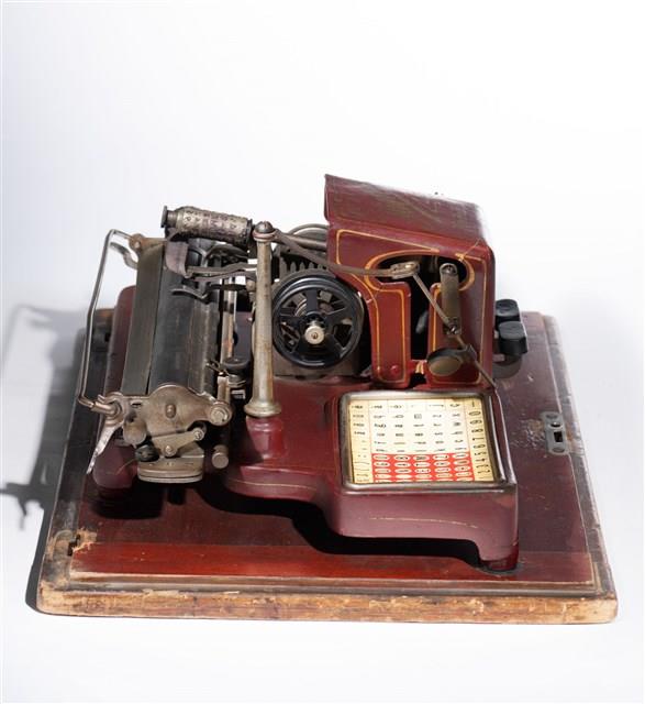 AEG米尼翁2號打字機藏品圖，第7張