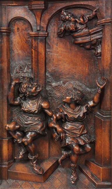 A Large Carved Walnut Sideboard Cabinet Collection Image, Figure 15, Total 17 Figures
