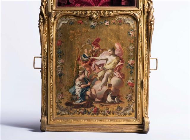 An Italian Neapolitan Ormolu-mounted,Vernis Martin and Gilded Wood Sedan Chair Collection Image, Figure 15, Total 26 Figures