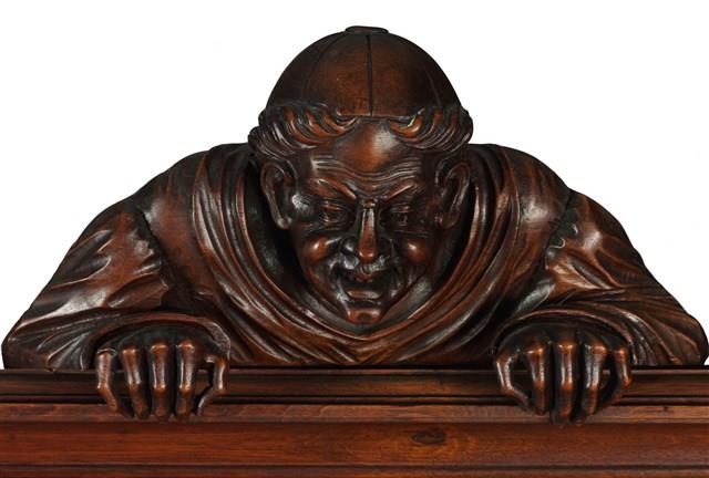 A Large Carved Walnut Sideboard Cabinet Collection Image, Figure 6, Total 17 Figures