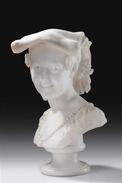 微笑的那不勒斯女郎藏品圖，第2張