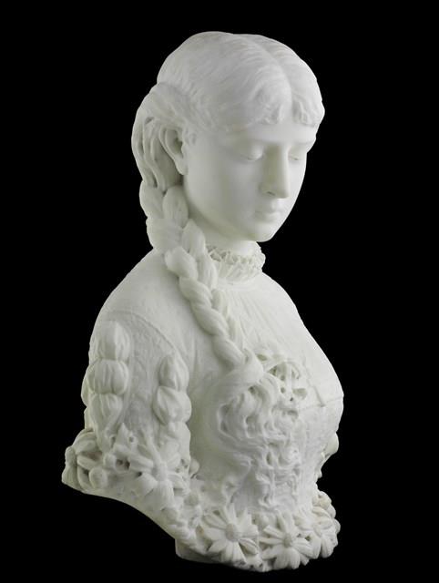 女子半身像，推測為瑪格麗特藏品圖，第10張