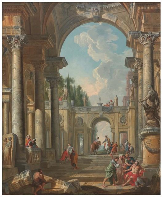 貝利薩流士於君士坦丁堡門前藏品圖，第1張