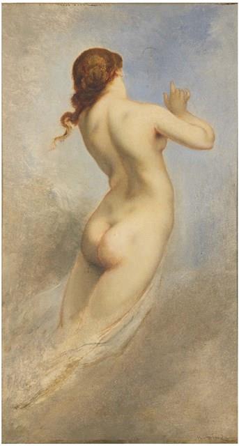 最後的眼淚之習作藏品圖，第1張